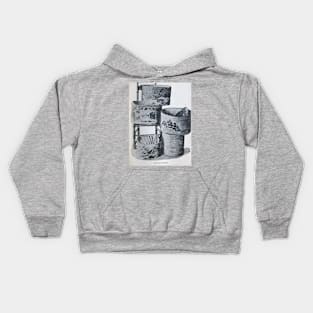 Antique boxes Kids Hoodie